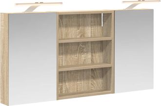 vidaXL Juego De Muebles De Ba&ntilde;o 3 Uds. 100 X 10,5 X 50 Cm Vidaxl
