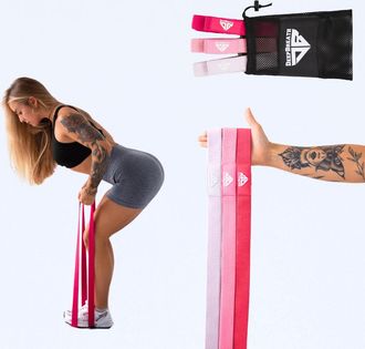 OEM Bandas De Resistencia De Tela Para Fitness - Banda De Potencia Pink Passion