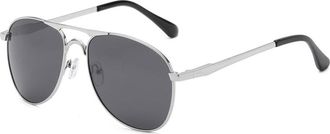 Generic Polarized Sunglasses for Men - Retro Frog Mirror Double Beam, UV Protection, Elastic Frame for Fishing and Mountaineering