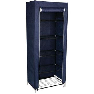 Trade Shop Trade Shop - Scarpiera Organizer 5 Ripiani Salvaspazio Antipolvere Per Scarpe Pantofole