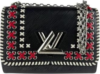 Louis Vuitton Pre-owned Vintage Cross Body Bag - Dames - Vintage Schoudertas - Zwart - ONE Size - Leer - Vintage
