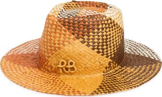 Ruslan Baginskiy Multicolored Woven Hat in Ginger at Nordstrom, Size Medium