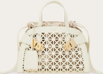 Ferragamo Women Hug handbag (XS) White