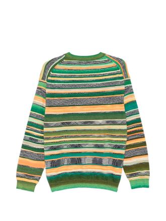 Paul Smith Striped Cotton Sweater - Green