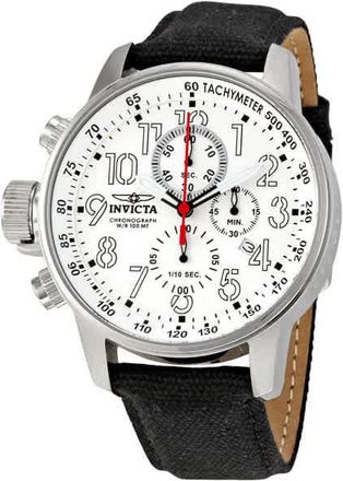 Invicta Lefty Force Chronograph White Dial Mens Watch 1514