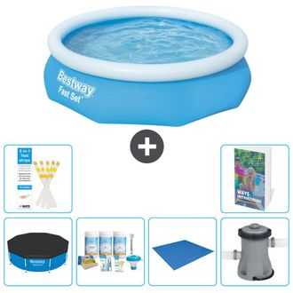 Bestway Piscina Bestway Fast Set Redonda - 305x76 Cm - 7-piezas S77