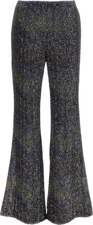Missoni Flared Trousers With Multicolor Sequin Construction