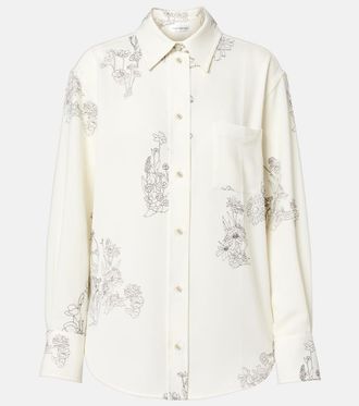Victoria Beckham Floral shirt