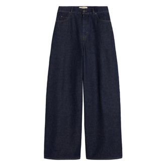 Max Mara Wide Jeans, female, Blue, Size: 2XS Weekend Jeans