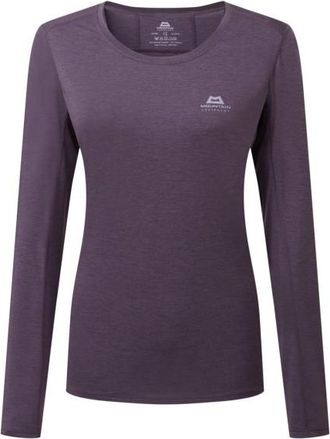 Mountain Equipment Tempi L/S Tee Funktionsshirt f&uuml;r Damen | lila/grau