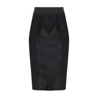 Dolce & Gabbana Mujer, Faldas, Negro, Talla: L