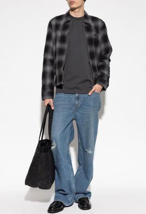 AllSaints T-shirt Pentacle, Mens, Black