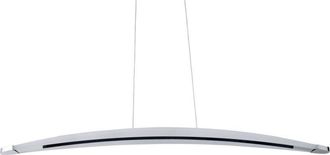 Näve Naeve BOW Lámpara de techo colgante con barra LED regulable, cromo, 3000 K