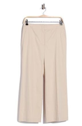 Theory Terena Stretch Cotton Pants in New Sand at Nordstrom Rack, Size 10