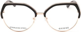 Guess GU2947 Round-Frame Eyeglasses - Black