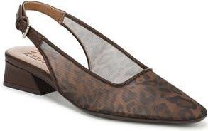 Naturalizer Ginger Slingback Mesh Pump in Leopard Print Mesh at Nordstrom Rack, Size 9.5