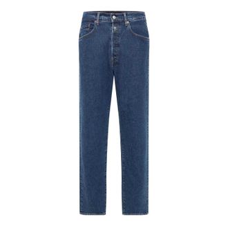 Replay Herenkatoenen rechte spijkerbroek (Blauw)