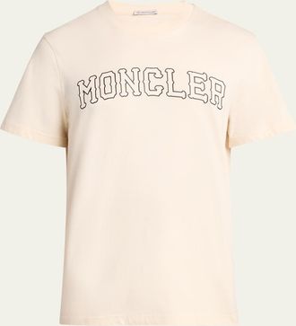 Moncler Mens Logo Cotton T-Shirt