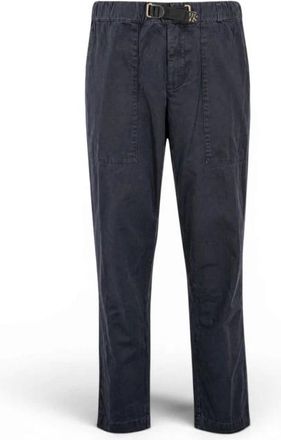 White Sand Broeken, Heren, Blauw, M, Leer, Slim-fit broek