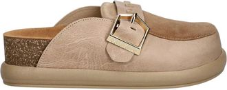 Bohonomad London - Dames - Slip ons - Beige - 40 EU - Leer - Schoenen