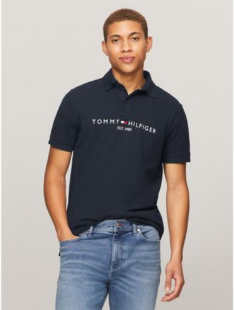 Tommy Hilfiger Mens Embroidered Tommy Graphic Polo