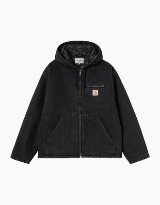 Carhartt Work in Progress Mens Carhartt WIP Cleveland Jacket Black/Stone Washed - Size: 40/Regular