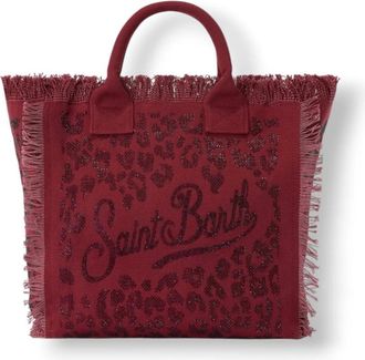 MC2 Saint Barth Tote Bags, female, Red, Size: ONE SIZE Vanity Shoulder Bag