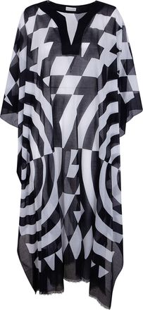 Dries Van Noten Cartland Long Kaftano Shirt