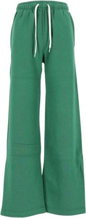 Polo Ralph Lauren Broeken, Dames, Groen, XS, Katoen, Tracksuit Bottoms