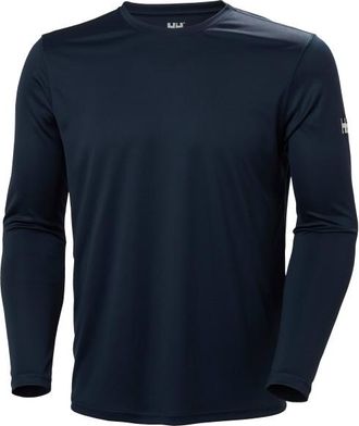 Helly Hansen Tech Crew L/S 2.0 Kunstfaserunterw&auml;sche f&uuml;r Herren | blau