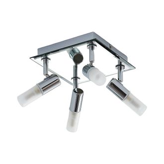 Lindby L&aacute;mpara De Techo zela En Plateado Metal - Lindby