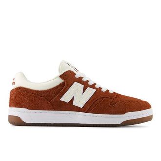 New Balance Unisex 480P in Marrone/Bianca, Mesh, Taglia 37.5