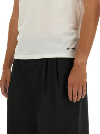 Jil Sander 100% Cotton T-Shirt - White