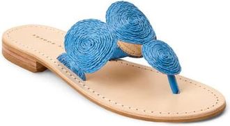 Jack Rogers Margo Sandal in Salt Water Blue at Nordstrom, Size 6.5
