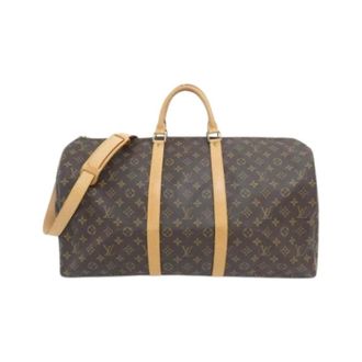 Louis Vuitton Pre-owned Weekend Bags, female, Brown, Size: ONE SIZE Pre-owned Boston bag