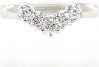 C&A Platinum Platinum 900 Band Ring (Pre-Owned)