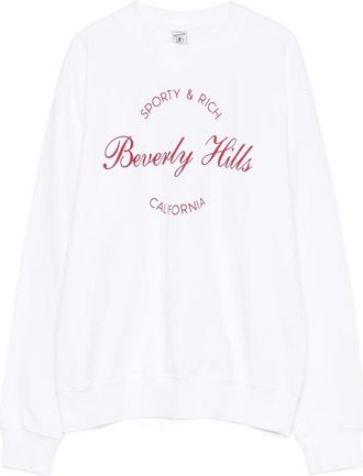 Sporty & Rich Printed Sweatshirt