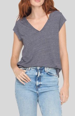 Project Social T Canyon V-Neck T-Shirt in Charcoal at Nordstrom, Size X-Small