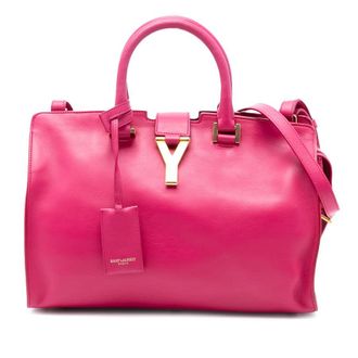 Saint Laurent Pre-owned Saint Laurent Small Calfskin Cabas Chyc Satchel Ladies 311210A.467891