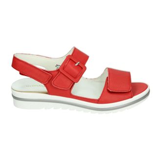 Waldl&auml;ufer Schoenen, Dames, Rood, 38 1/2 EU, Leer, 351013 H-Hakura