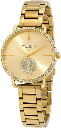 Stührling Vogue Gold Dial Ladies Watch M15630