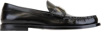 Dolce & Gabbana Heren Slip-On Loafers - Heren - Loafers - Zwart - 41 EU - Su&egrave;de - Schoenen