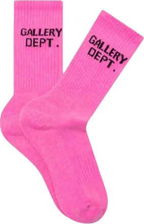 Gallery Dept. Calzini con ricamo - Rosa