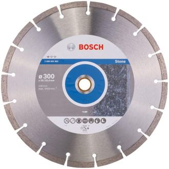 Bosch Diamantscheibe Standard For Stone, 300 X 20,00+25,40 X 3,1 X 10 Mm -2608602602