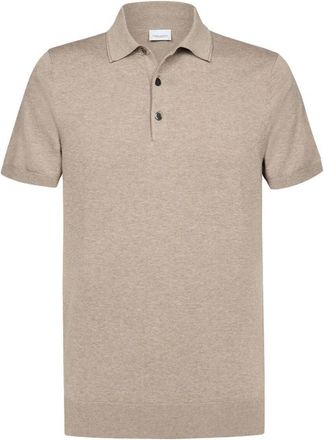 Profuomo Polo SS - Heren - Polos - Beige - XL - Tops