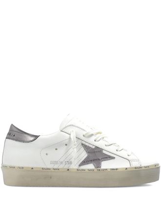 Golden Goose Hi Star Leather Sneakers