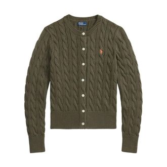 Polo Ralph Lauren Truien & Vesten, Dames, Groen, S, Gebreid vest