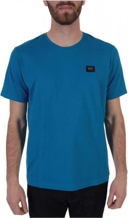 Paul & Shark T-Shirt Logo - Heren - T-shirts - Blauw - 2XL - Tops