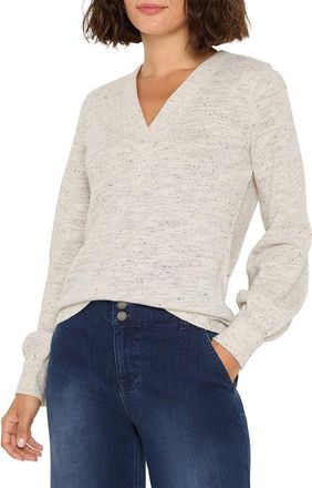 Nic+Zoe Nic+Zoe Downtown Sparkle Nep Knit Top