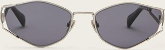 AllSaints Acetate Jaye Round Sunglasses, Size: One Size